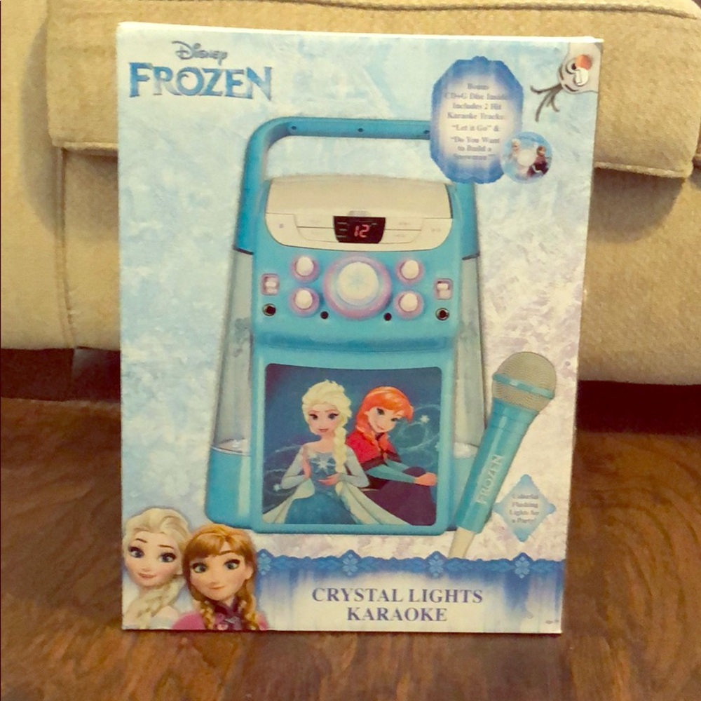 Disney Frozen Crystal Lights Karaoke